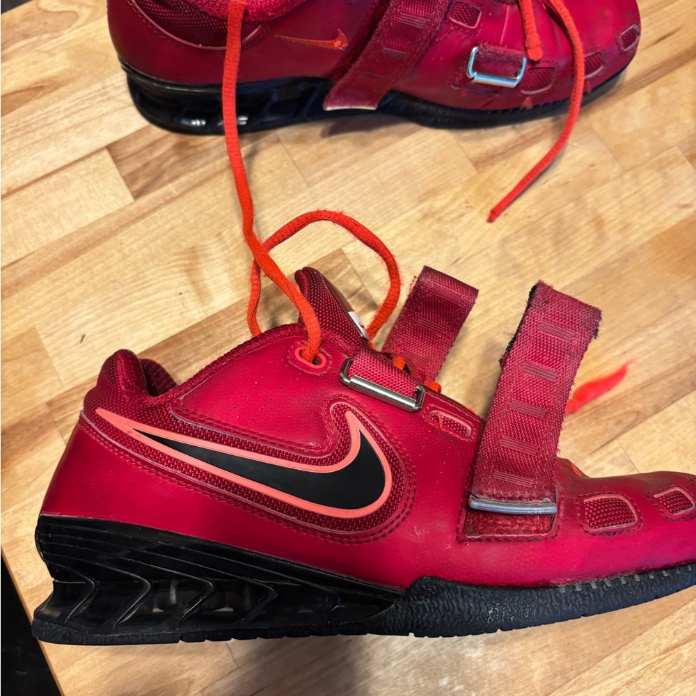 Nike Romaleos 2 Red weightlifting shoes